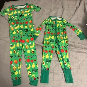 NWOT Little Sleepies once upon a farm bundle